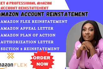 reopen amazon flex suspension wit appeal letter plan of action account reinstate