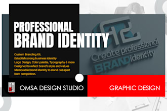 create a professional corporate identity package for your brand