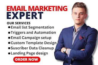 design attractive email campaign to boost open rate, segment email list, email