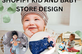 build shopify website baby and kids toy shopify dropshipping baby toys store