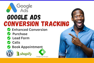 setup or fix google ads enhanced conversion tracking with GTM