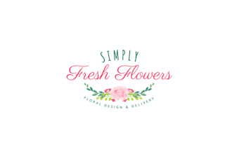make super simply fresh flowers logo