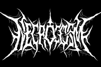 design a modern logo for your metal or rock band