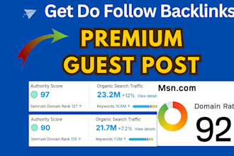 publish premium guest post backlinks to boost website SEO