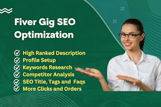 setup optimize and promote your fiverr gig
