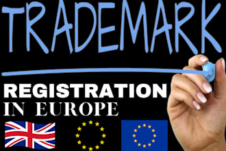be your licenced patent, USA, UK, eu, trademark registration expert, euipo