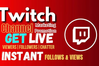 grow your twitch channel organic with targeted gaming audience and live viewers