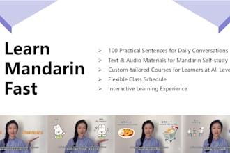 teach you practical mandarin for daily conversations