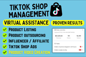 be your tiktok shop virtual assistant, tiktok shop affiliate marketing