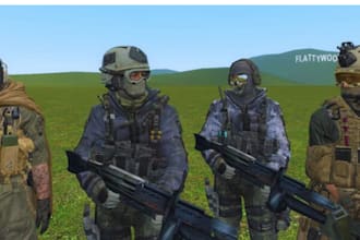 create custom  player model for gmod aka garrys mod, sfm, mmd, fivem