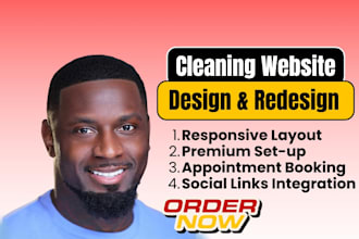 build cleaning service website house cleaning website commercial cleaning