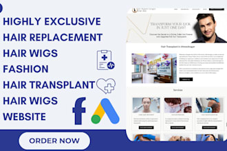 generate quality hair replacement leads hair wigs fashion hair transplant leads