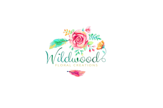 design beautiful floral logo