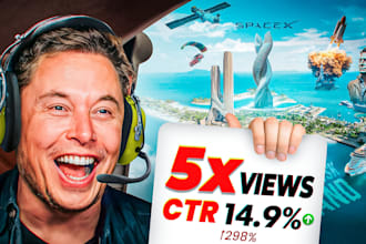make engaging youtube thumbnail that drive views in 24 hours