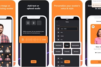 develop premium ai video generator website, ai video generator app development