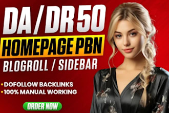 do high da DR 50 plus blogroll sidebar id backlinks