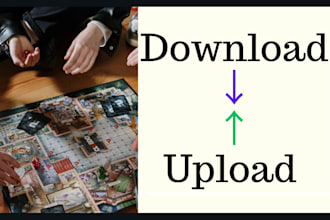 download and upload anything