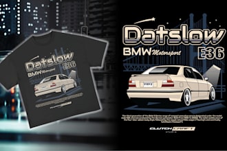 create amazing design cars illustration for your apparel