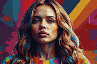 create a lovely wpap pop art portrait
