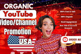 promote USA youtube channel and videos for targeted audience
