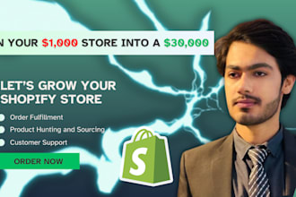 be your shopify virtual assistant and do shopify support