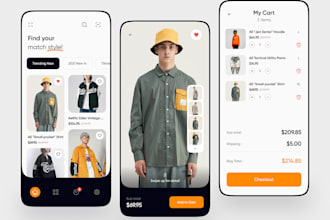 create ecommerce website, multivendor app, shopping app, restaurant app