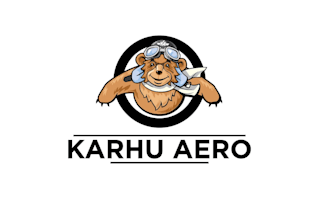 design awesome flying bear logo