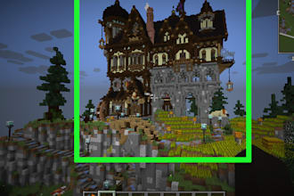 build everything in minecraft that you want