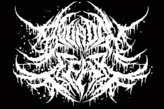 design your black, slamming, brutal, death metal band logo
