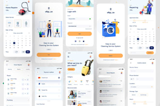 develop handyman app, home repair app like task rabbit, service provider app