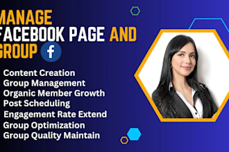 manage facebook page and group
