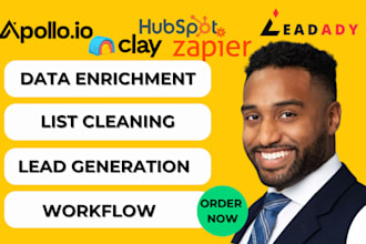 setup clay com workflow apollo io sequence hubspot automation enrichment clay