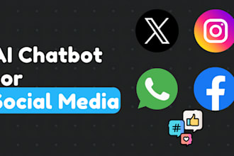 build specialized ai chatbot for social media platforms with manychat