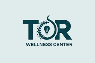 make minimalist wellness solutions consulting center logo