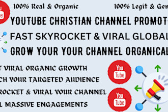 do best christian youtube channel promotion using email marketing campaign