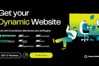 build corporate website or business website or company website