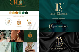 create luxury fashion urban clothing brand minimalist jewelry logo design