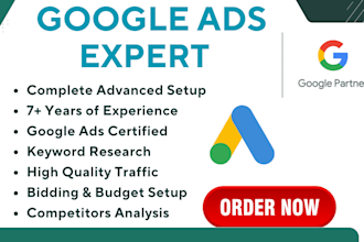 setup and manage google ads adwords ppc campaigns