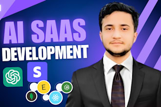 develop ai saas websites, mobile apps, chatgpt apps, ai chatbots and ai software