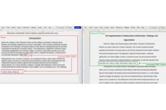 edit your scientific paper or journal article