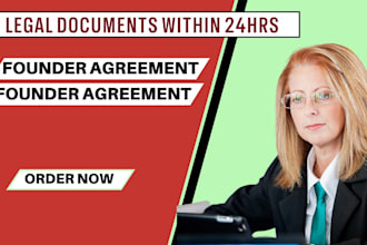 draft legally binding founders agreement, cofounder agreement