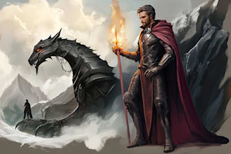 design fantasy concept art, environments and characters