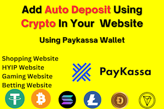 integrate auto deposit using paykassa wallet into your website