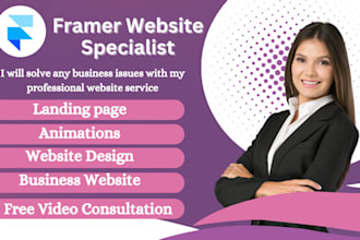 animate framer landing page framer website framer webflow figma to framer ux ui