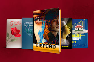 do book cover, ebook cover, KDP, paperback book cover design