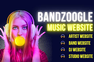 design bandzoogle website bandzoogle store music website band studio website