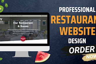 build restaurant website food delivery wordpress website
