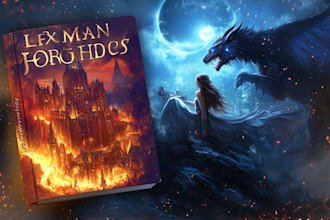 make fantasy book cover science fiction, romance and ebook cover design