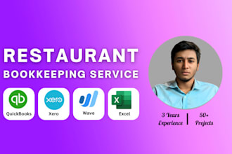 do accounting and bookkeeping for restaurant and food truck
