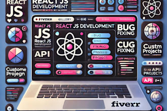 professional react js bug fixing and new project development